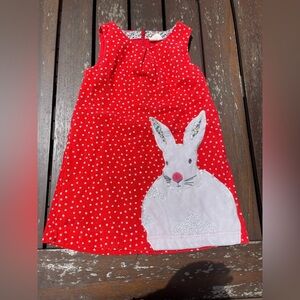 MINI BODEN CORDUROY PINNIE DRESS
